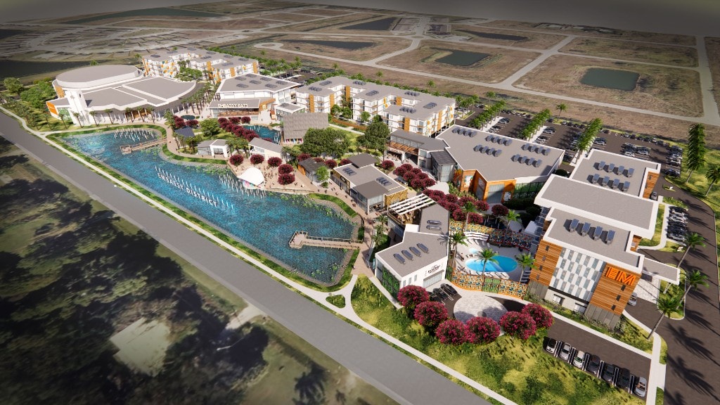 The Embassy District property and early vision